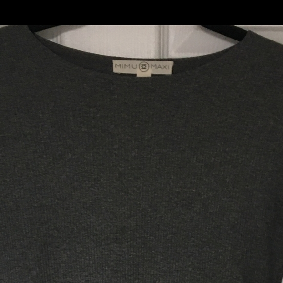 MIMU MAXI Ribbed Dress - Picture 4 of 4